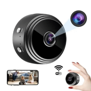 "Mini WiFi Spy Camera with Night Vision & Motion Detection – App-Controlled Security"