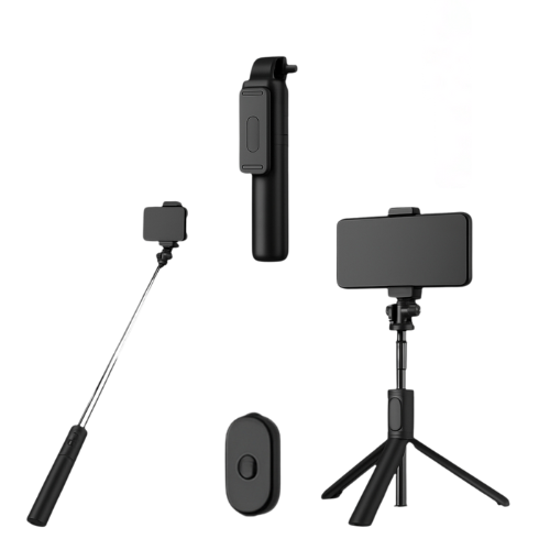 "41'' Selfie Stick Tripod with Remote & 360° Rotation – Fits iPhone, Android, Samsung"