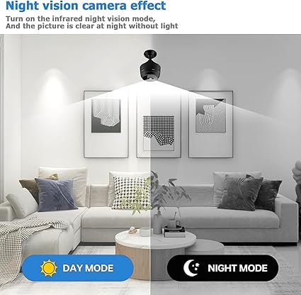"Mini WiFi Spy Camera with Night Vision & Motion Detection – App-Controlled Security" - Image 5