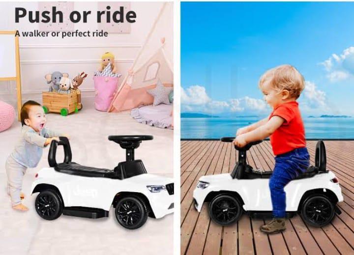 2-in-1 Push & Ride Baby Walker Car – Toddler Ride-On Toy Vehicle - Image 4